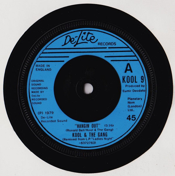 Kool & The Gang : Hangin' Out (Remix) (7", Single)