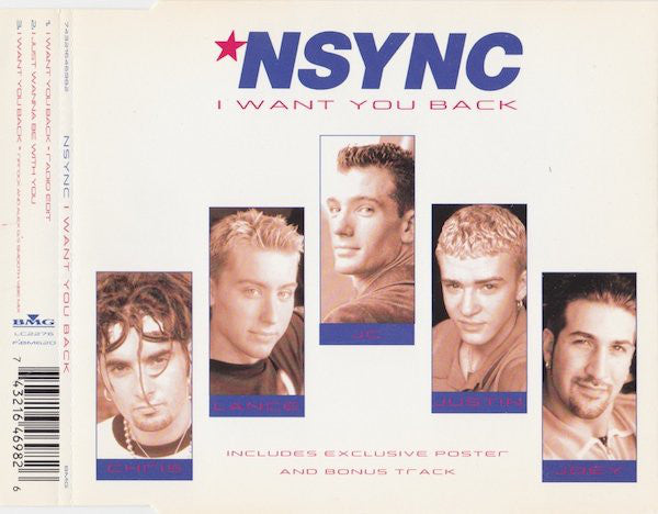 *NSYNC : I Want You Back (CD, Single, CD1)