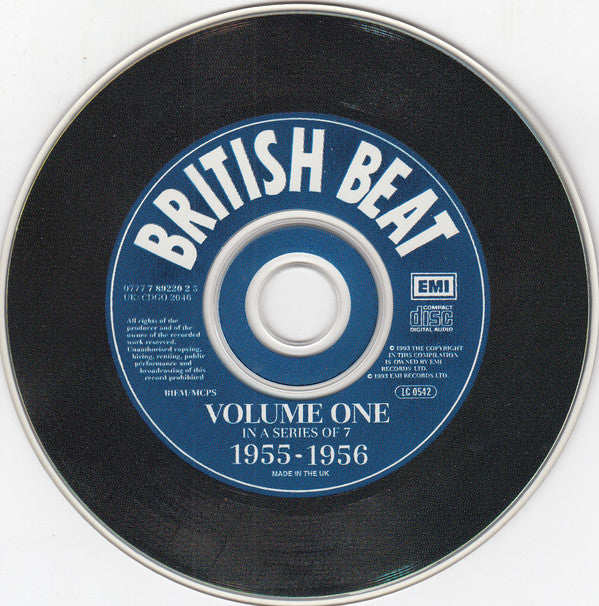 Various : British Beat Before The Beatles Volume One - 1955-1956 (CD, Comp)