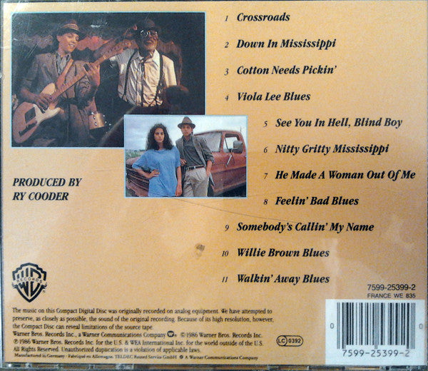 Ry Cooder : Crossroads - Original Motion Picture Soundtrack (CD, Album, RE)