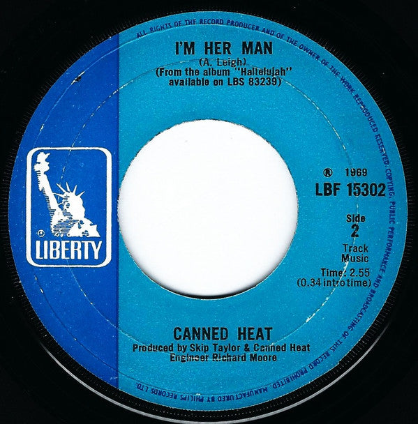 Canned Heat : Let's Work Together (7", Lar)
