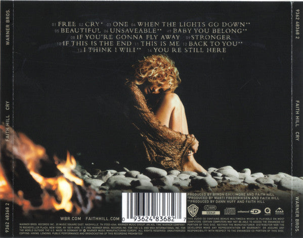 Faith Hill : Cry (CD, Album, Enh)