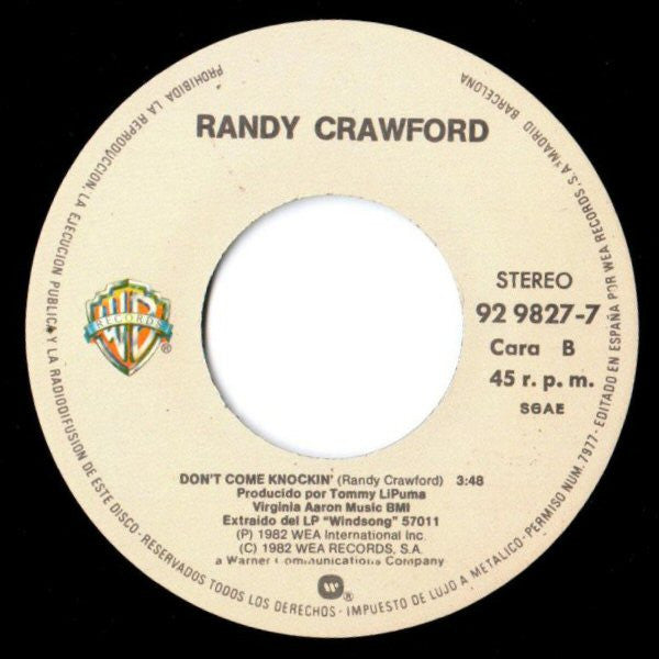 Randy Crawford : Dadle Una Oportunidad A La Paz (Give Peace A Chance) (7", Single)