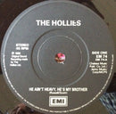 The Hollies : He Ain't Heavy, He's My Brother (7", Single, RE, Pap)