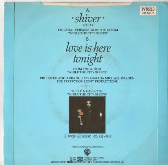 George Benson : Shiver (7", Single, Pap)