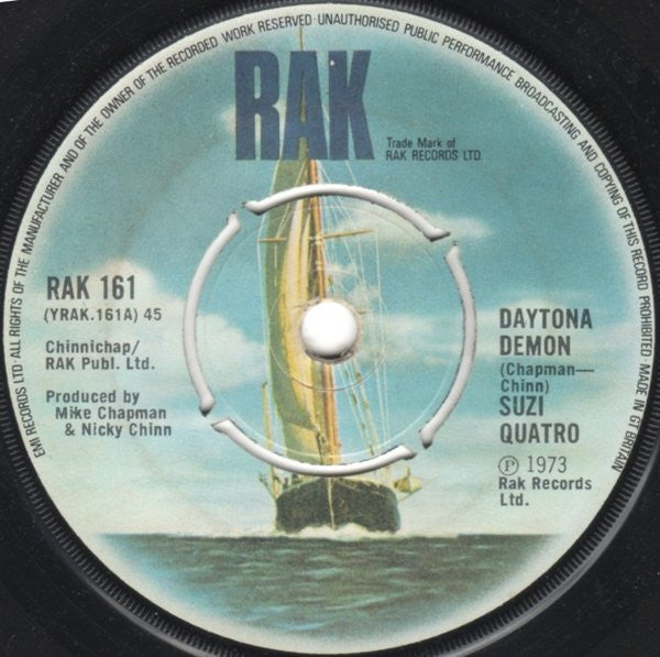 Suzi Quatro : Daytona Demon (7", Single)