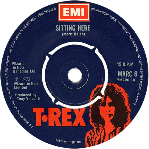 T. Rex : Truck On (Tyke) (7", Single)