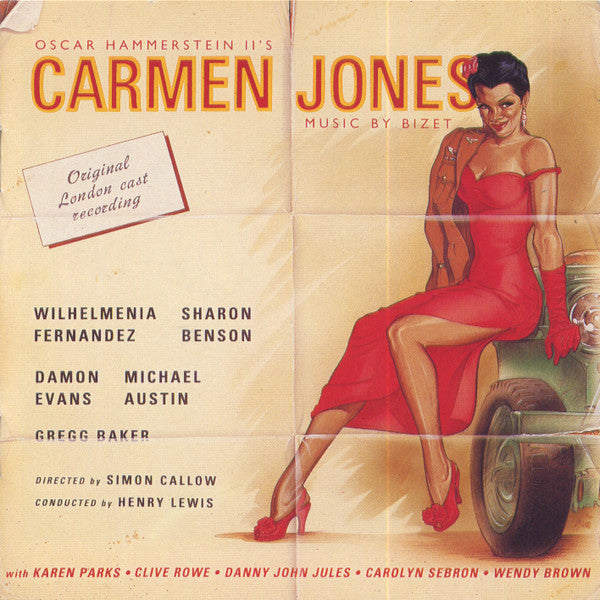 Oscar Hammerstein II - Wilhelmenia Wiggins Fernandez, Sharon Benson, Damon Evans, Michael Austin (4), Gregg Baker, Henry Lewis : Carmen Jones: Original London Cast Recording (CD, Album)