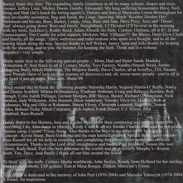 Napalm Death : The Code Is Red... Long Live The Code (CD, Album)