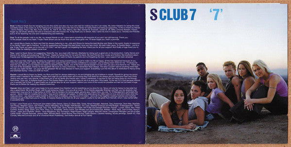 S Club 7 : '7' (CD, Album, Uni)