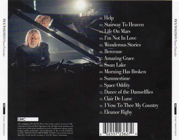 Rick Wakeman : Piano Portraits (CD, Album)