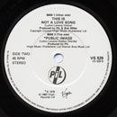 Public Image Limited : This Is Not A Love Song (7", Single, EMI)