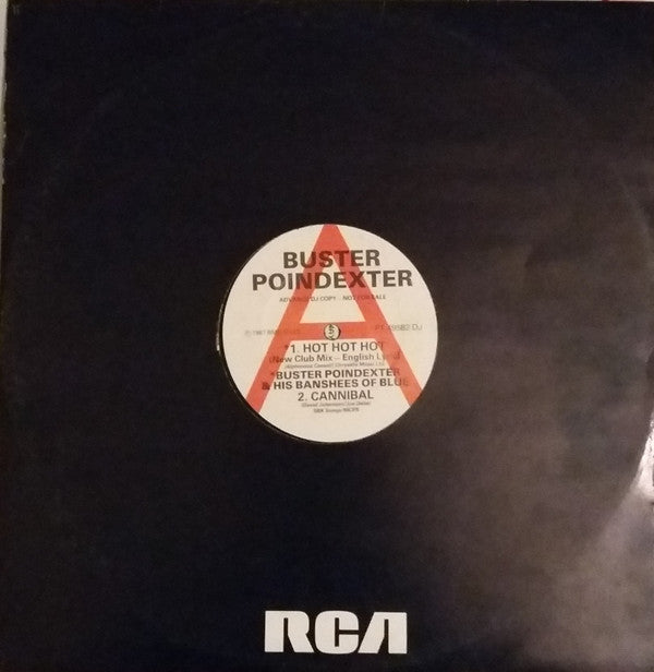 Buster Poindexter And His Banshees Of Blue : Hot Hot Hot (12", Promo)
