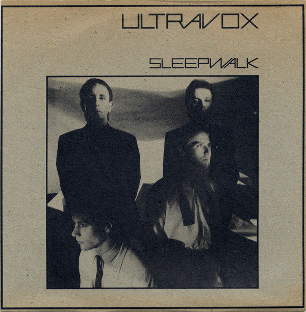 Ultravox : Sleepwalk (7", Single, Blu)