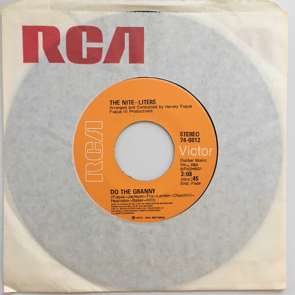 The Nite-Liters : Funky-Doo / Do The Granny (7", Single)
