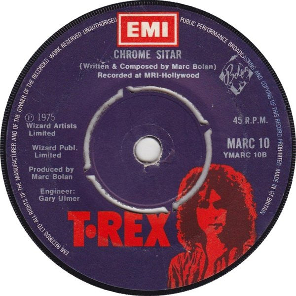 T. Rex : New York City (7", Single)