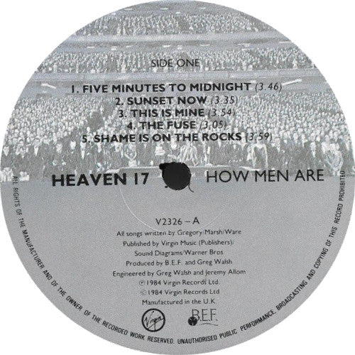 Heaven 17 : How Men Are (LP, Album)