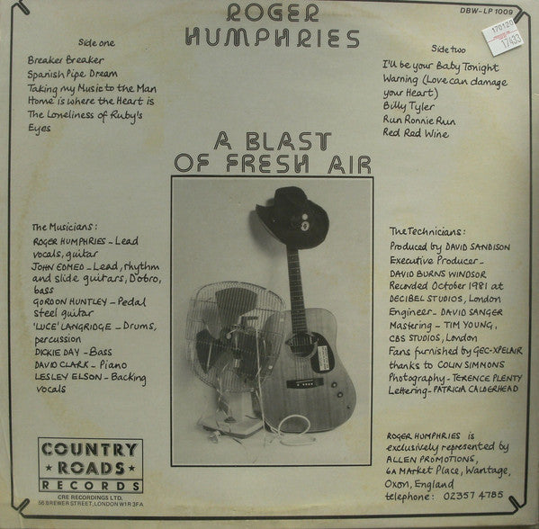 Roger Humphries (2) : A Blast Of Fresh Air (LP)