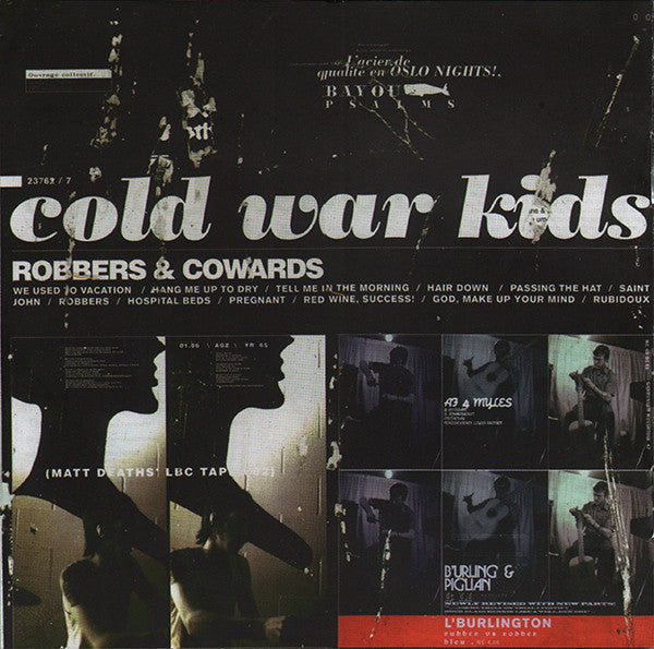 Cold War Kids : Robbers & Cowards (CD, Album)