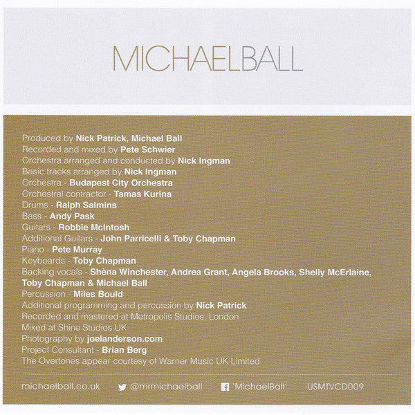 Michael Ball : If Everyone Was Listening (CD, Album)