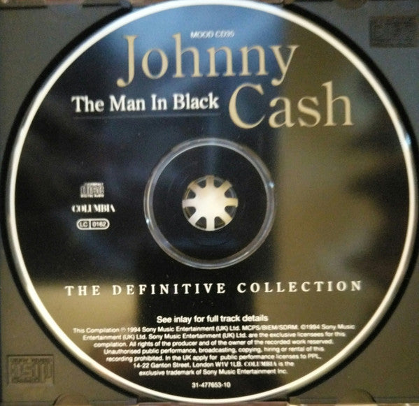 Johnny Cash : The Man In Black - The Definitive Collection (CD, Comp)