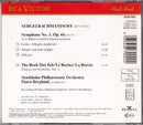 Sergei Vasilyevich Rachmaninoff, Paavo Berglund, Stockholms Filharmoniska Orkester : Symphony No. 3 - The Rock, Op. 7 (CD, Album)