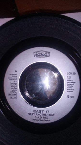 East 17 : Stay Another Day (7", Single, Jukebox)