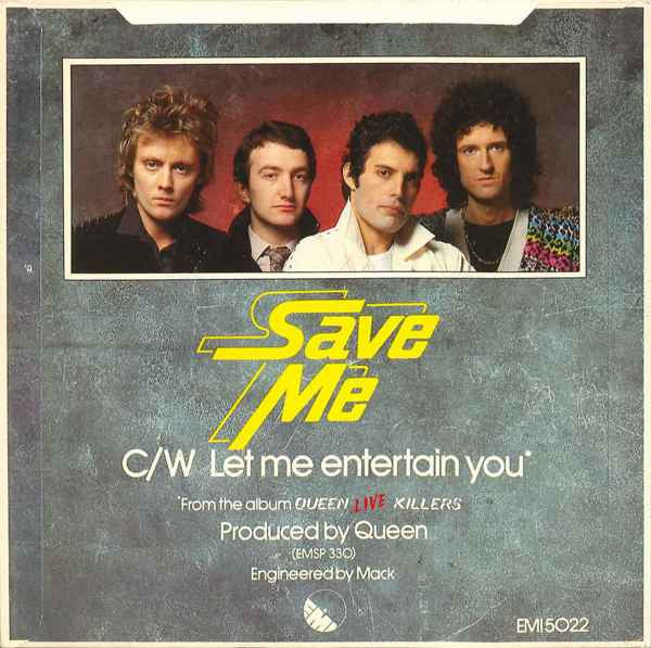 Queen : Save Me (7", Single, Ste)