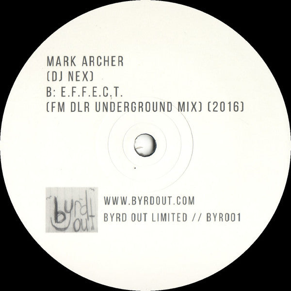 Mark Archer : Your Love  / E.F.F.E.C.T. (FM DLR Underground Mix) (12", Ltd)
