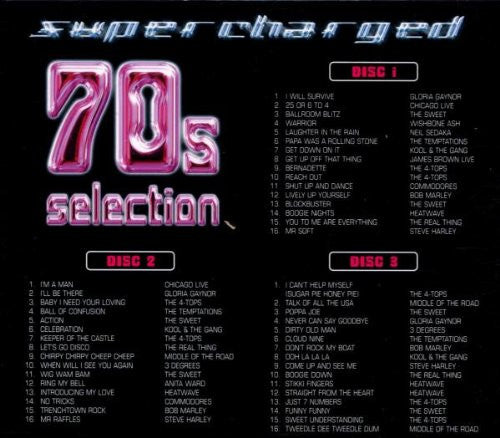 Various : Supercharged 70s Selection (3xCD, Comp)