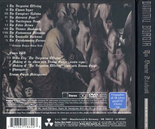 Dimmu Borgir : In Sorte Diaboli (CD, Album + DVD-V + Ltd, Dig)