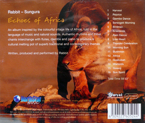 John "Rabbit" Bundrick : Echoes Of Africa (CD, Album)