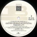 Level 42 : To Be With You Again (A.D.S.C. Mix) (12")