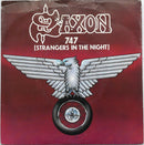 Saxon : 747 (Strangers In The Night) (7", Single, WEA)