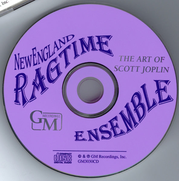 New England Ragtime Ensemble* : The Art Of Scott Joplin (CD, Album, RE, RM)