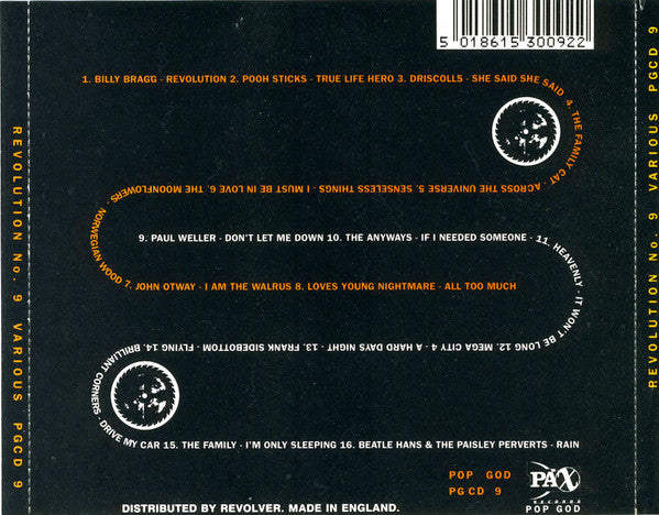Various : Revolution No. 9 (A Tribute To The Beatles In Aid Of Cambodia) (CD, Comp)