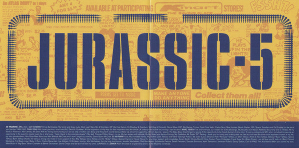 Jurassic 5 : Jurassic 5 (CD, Album, RE)