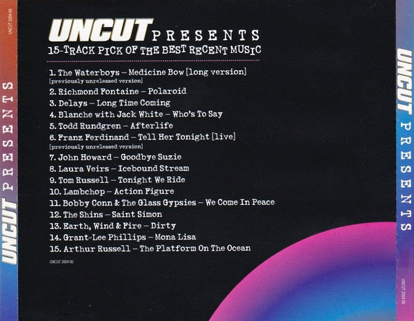 Various : Uncut Presents (15-Track Pick Of The Best Recent Music) (CD, Comp)