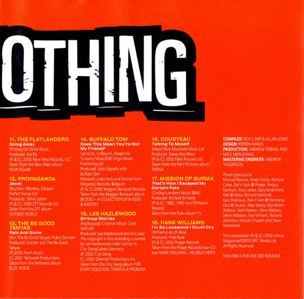 Various : All Or Nothing (CD, Comp)