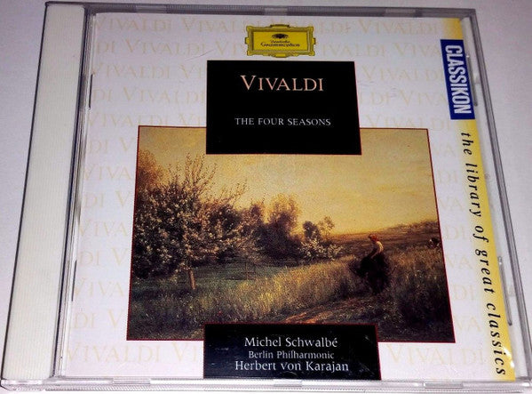 Antonio Vivaldi, Michel Schwalbé, Berliner Philharmoniker, Herbert von Karajan : The Four Seasons (CD, Comp, RM)