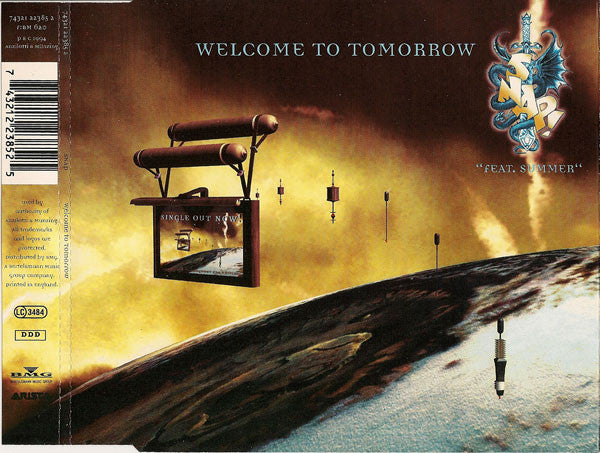 Snap! Feat. Summer : Welcome To Tomorrow (CD, Single)