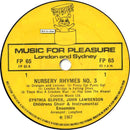 Cynthia Glover And John Lawrenson : Nursery Rhymes No. 3 (7", EP, Yel)