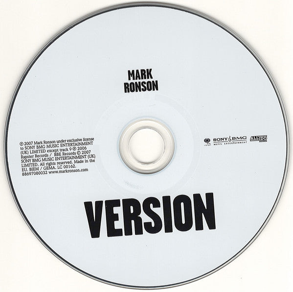 Mark Ronson : Version (CD, Album)