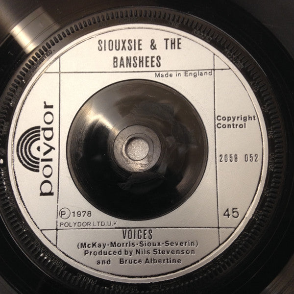 Siouxsie & The Banshees : Hong Kong Garden (7", Single, Sil)