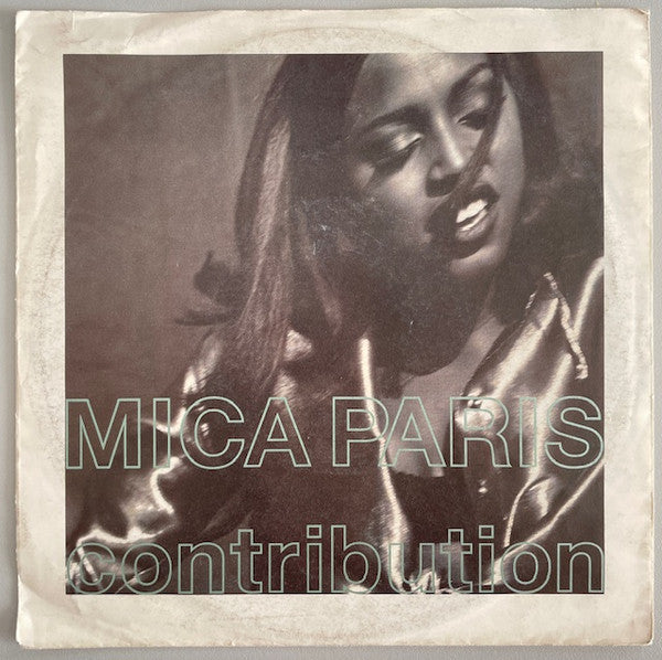 Mica Paris : Contribution (7", Single, Sil)