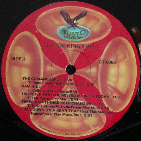 Claude King (2) : Claude King's Best (LP, Comp)