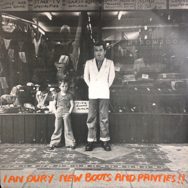 Ian Dury : New Boots And Panties!! (LP, Album)