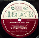 Omar : Don't Mean A Thing (7", Single)