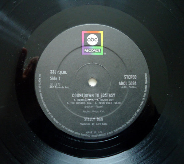 Steely Dan : Countdown To Ecstasy (LP, Album, RE)
