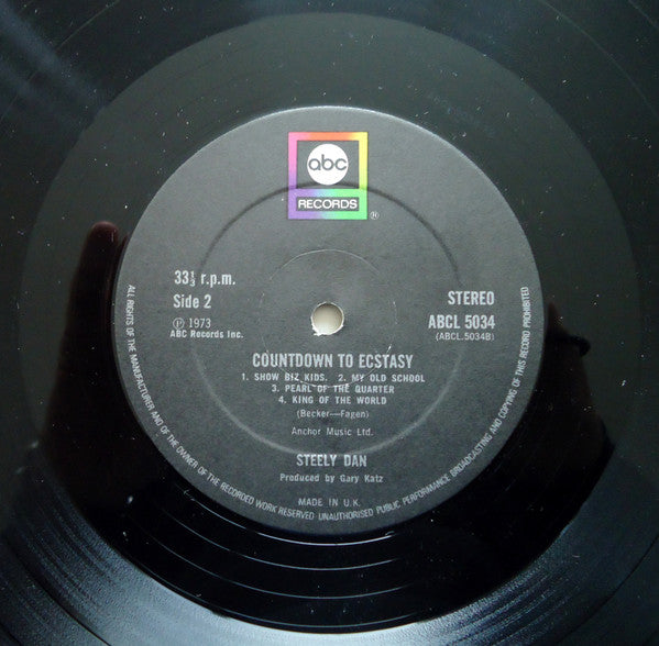 Steely Dan : Countdown To Ecstasy (LP, Album, RE)